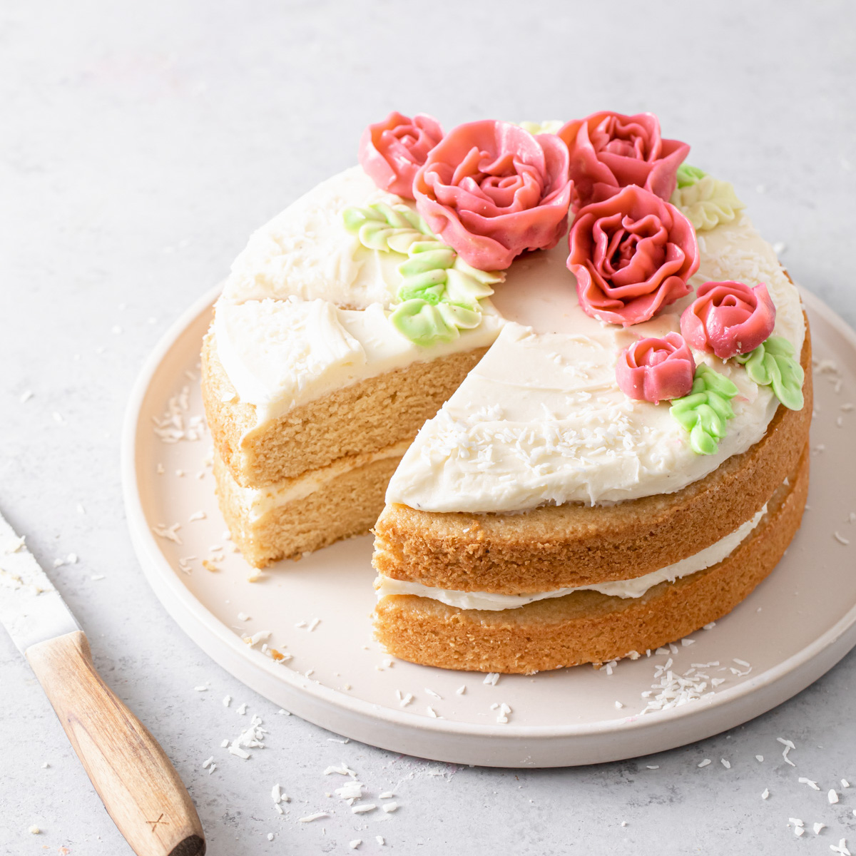 Lemon Almond Flour Cake - Crumb Top Baking
