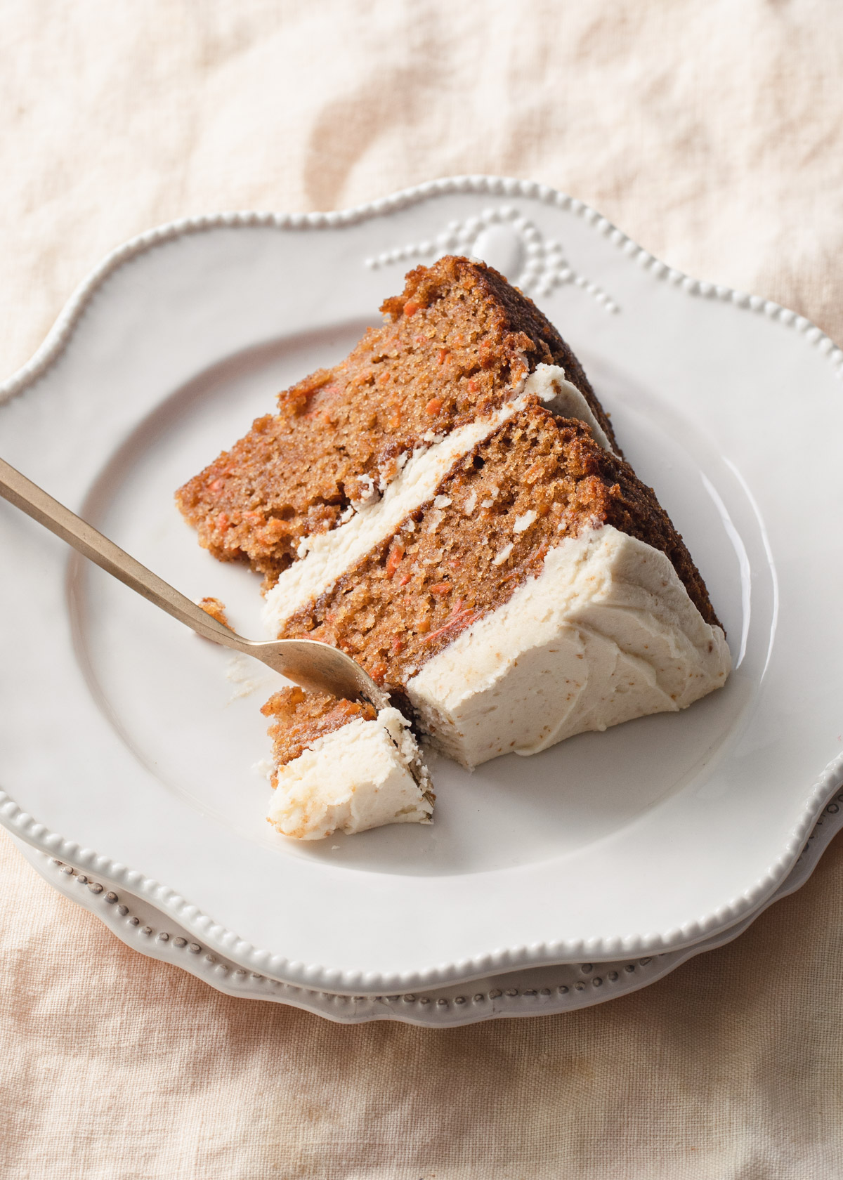 Carrot Cake with Brown Butter Frosting - Celebrating Sweets