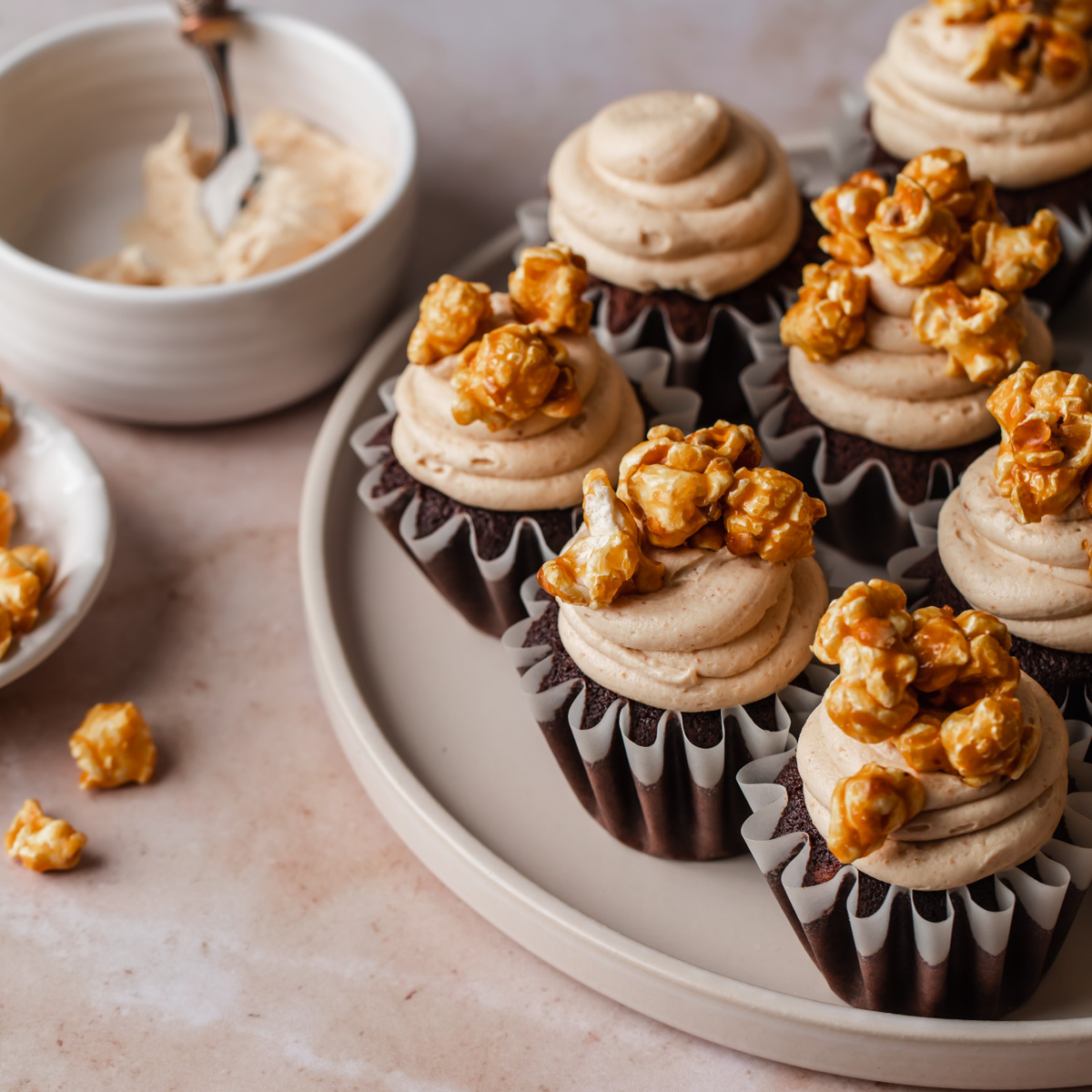 Sky-High Salted Caramel Chocolate Cupcakes Recipe 