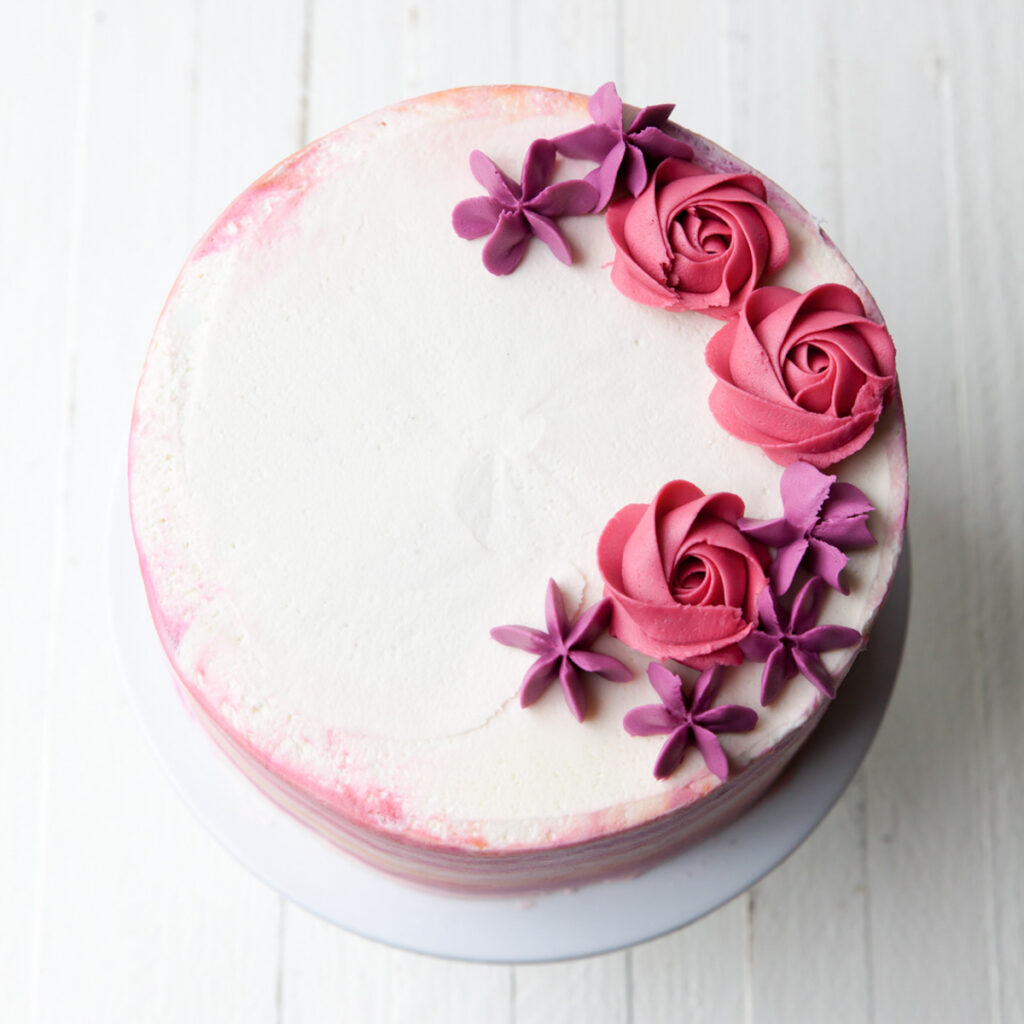 How to Make a Buttercream Flower Cake - Style Sweet