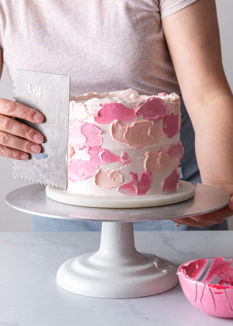 How to Make a Watercolor Cake Style Sweet