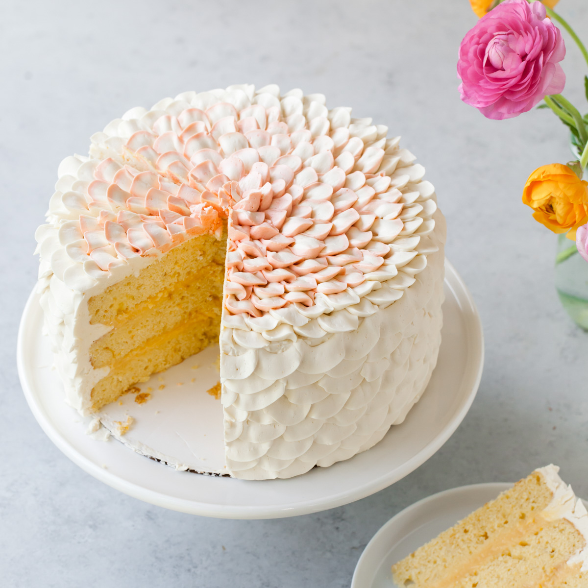 Orange Creamsicle Cake - Preppy Kitchen