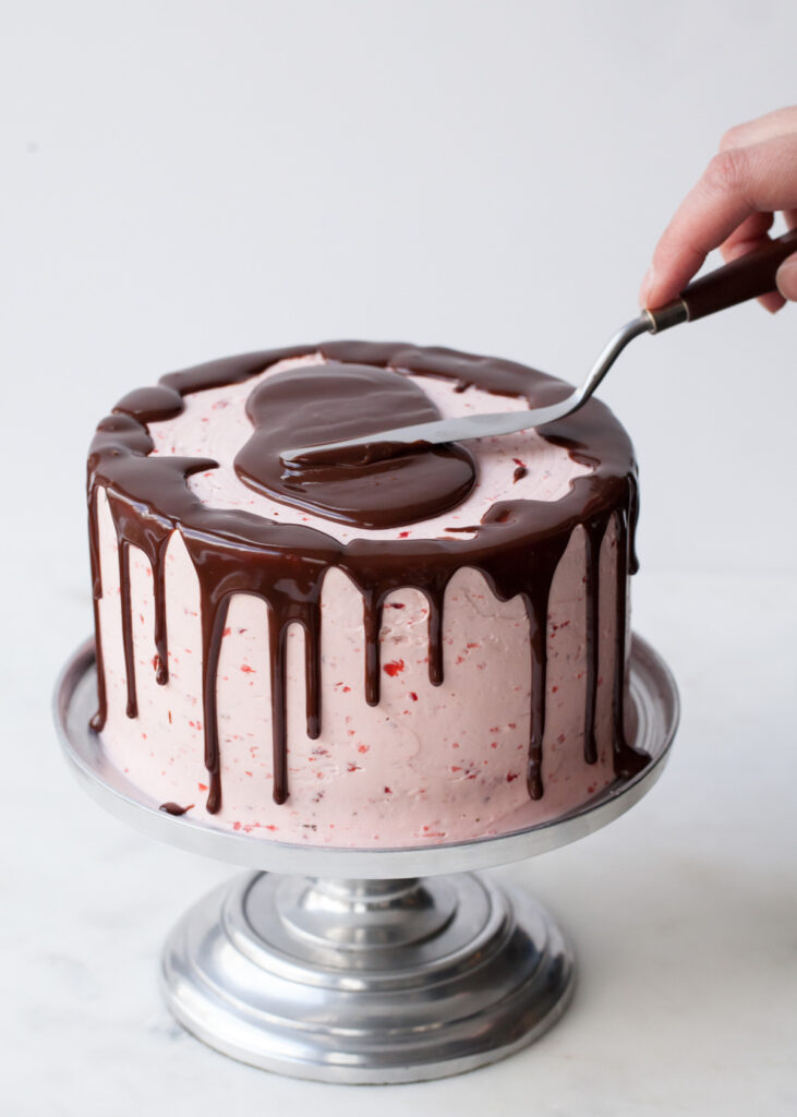 How To Make A Chocolate Drip Cake - Style Sweet