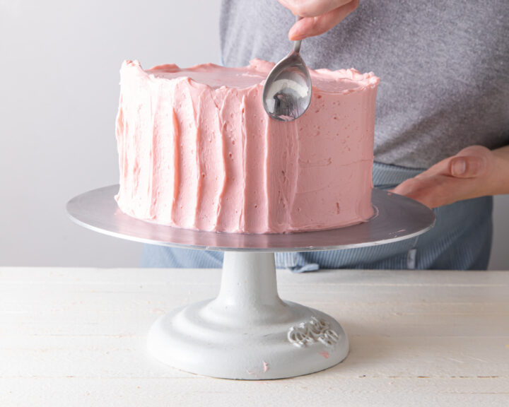 Easy Textured Buttercream Cakes - Style Sweet