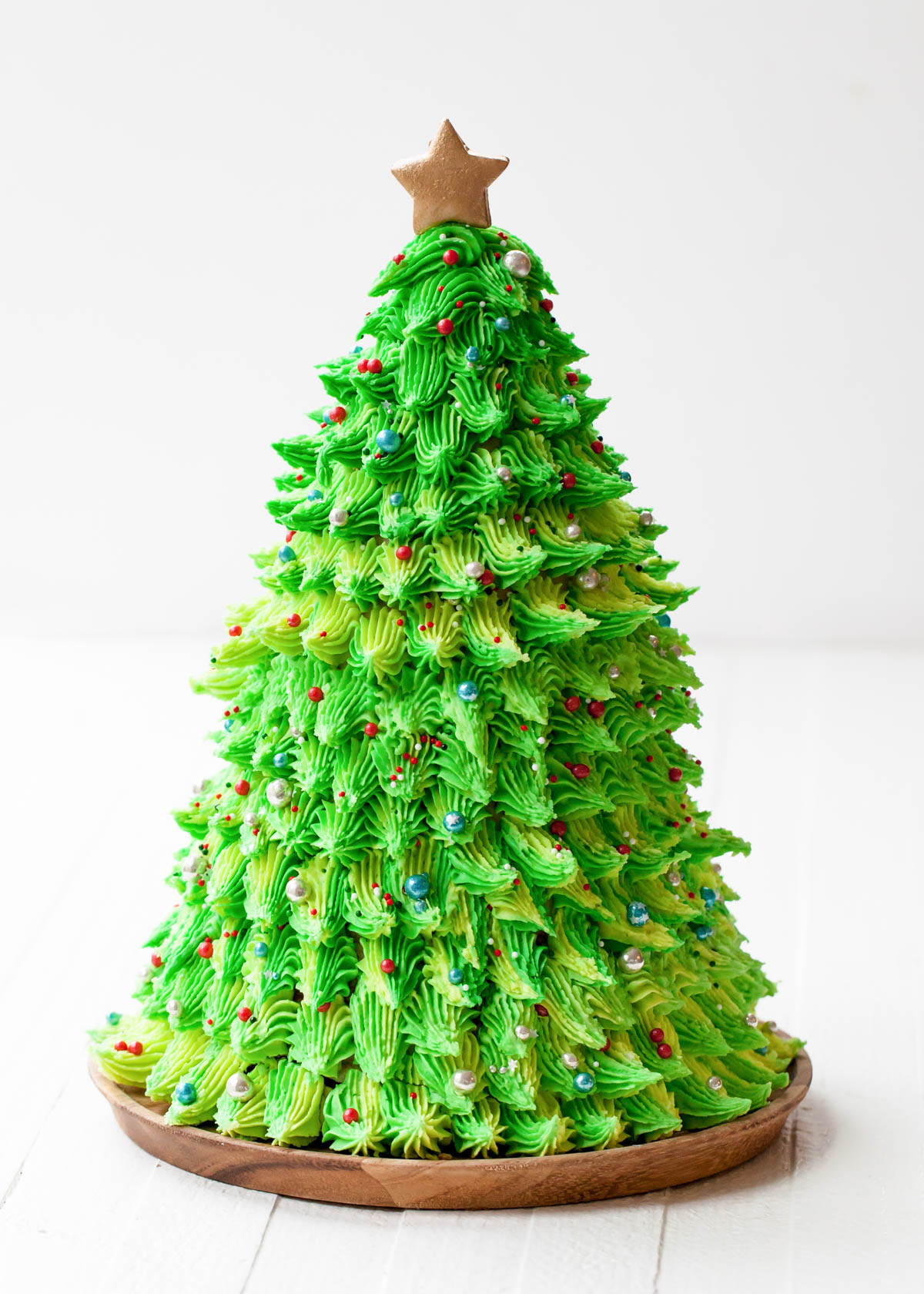 3D Christmas Tree Cake - Style Sweet