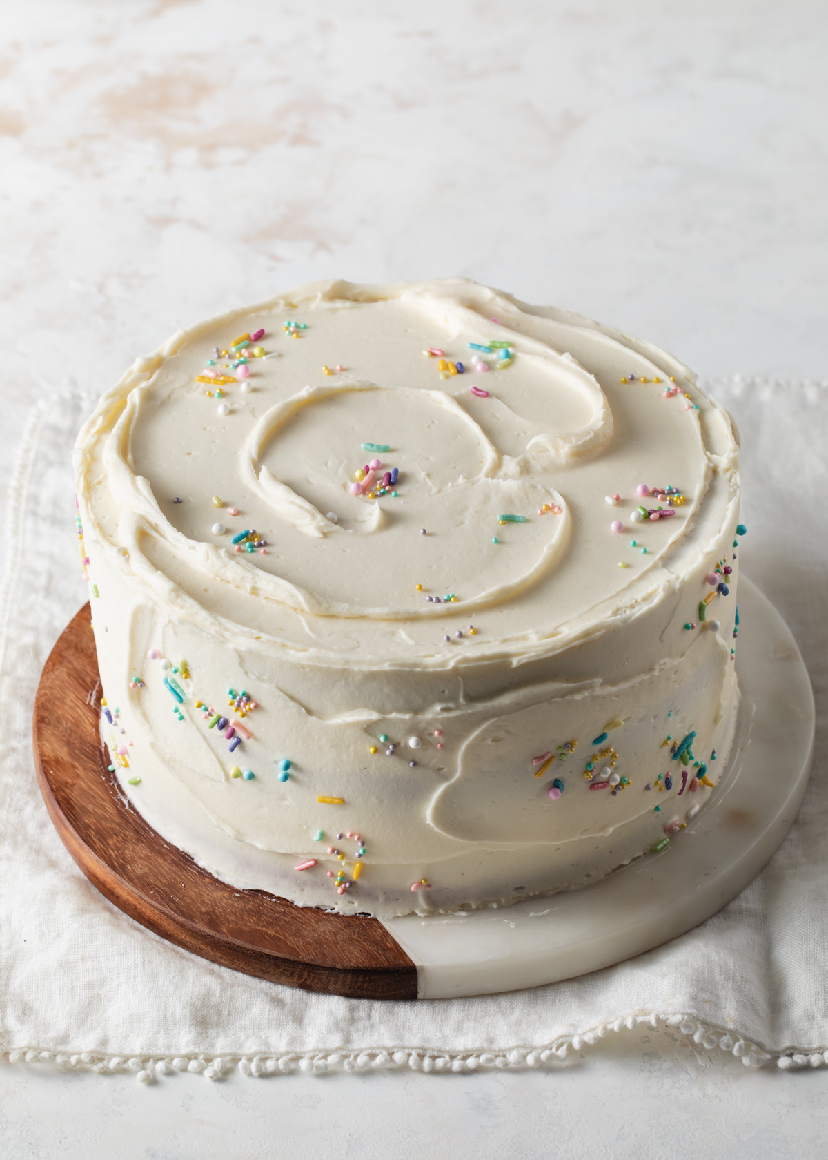 Single Tier Classic Cake — Bella e Dolce Cakes