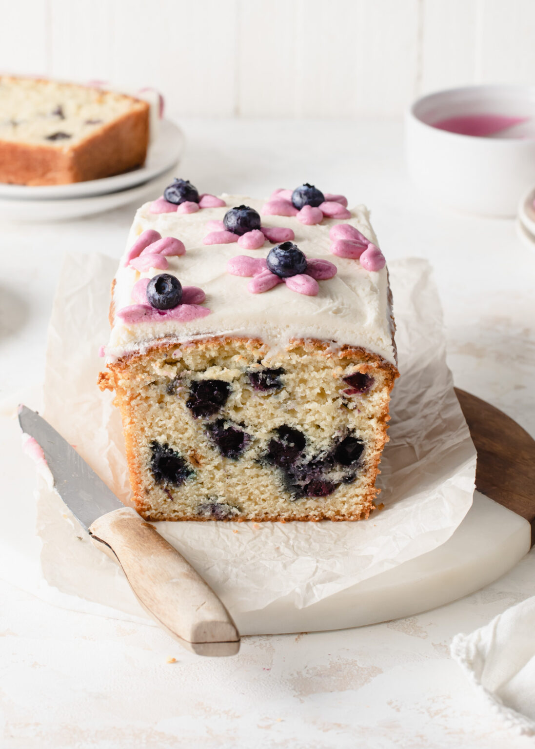 Blueberry Pound Cake Style Sweet