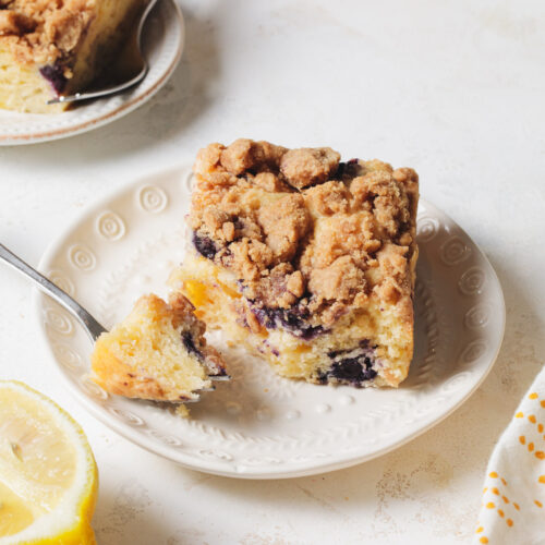 Lemon Crumb Cake | Recipe | Lemon crumb cake, Homemade buttermilk, Crumb  cake