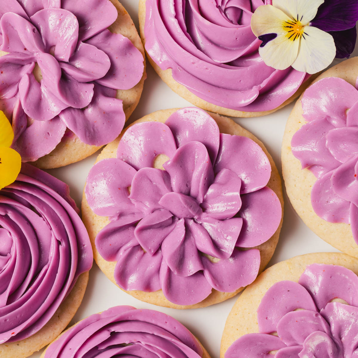 Soft Lemon Lavender Cookies-image