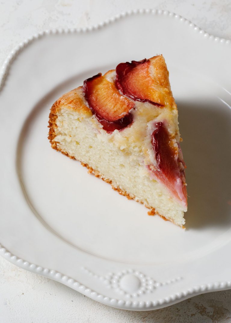 Plum Yogurt Cake - Style Sweet