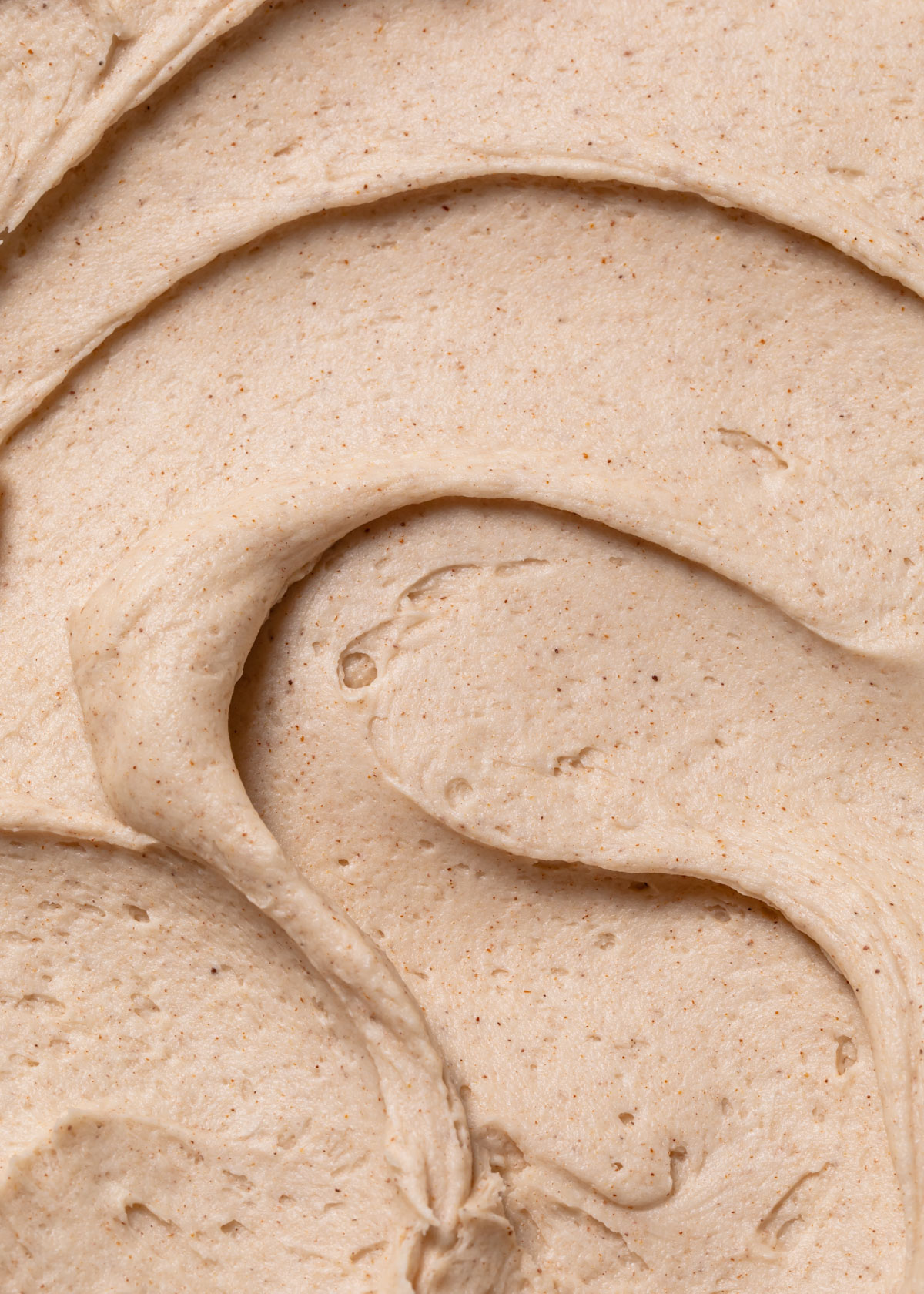 Smooth cinnamon buttercream